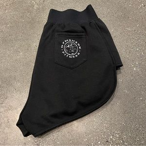 Gymshark loose fitting fleece shorts